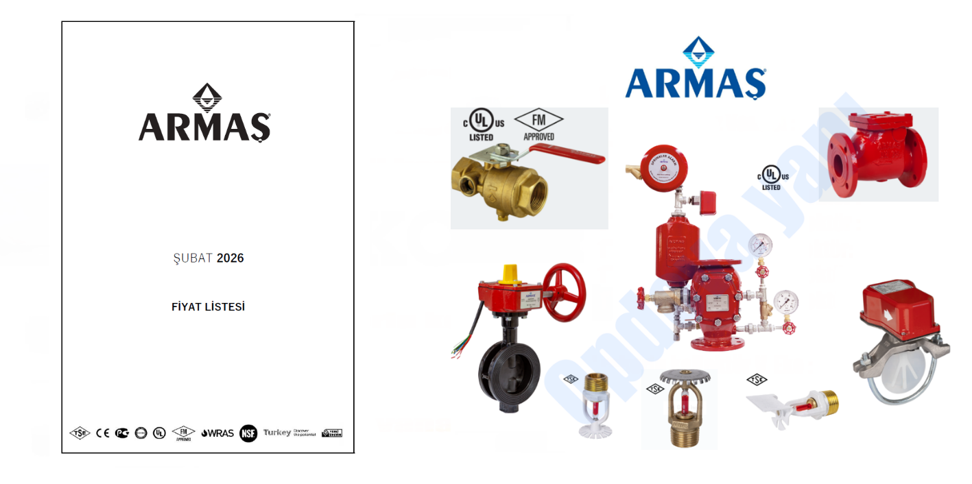 Armaş Fiyat Listesi